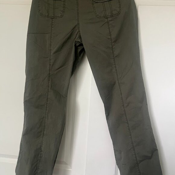Natural Reflections Olive Green Camper Cargo Pants Size 8 - Picture 8 of 15